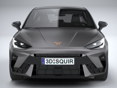 Cupra Leon 2025 3D 模型