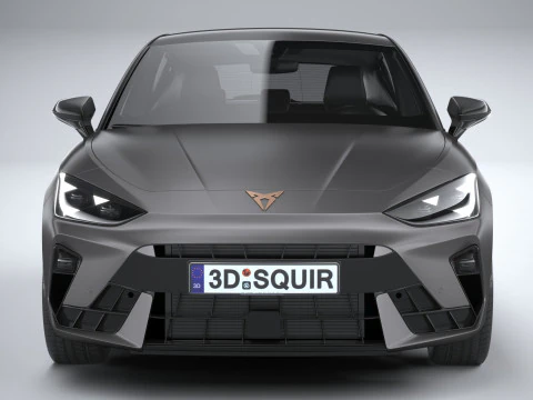 Cupra Leon 2025 3D Model
