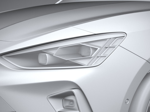 Cupra Leon 2025 3D 模型