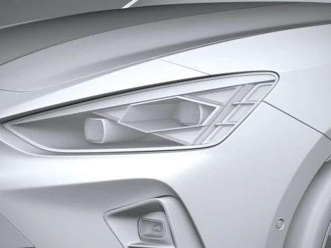 Cupra Leon 2025 3D Model