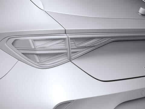 Cupra Leon 2025 3D 模型