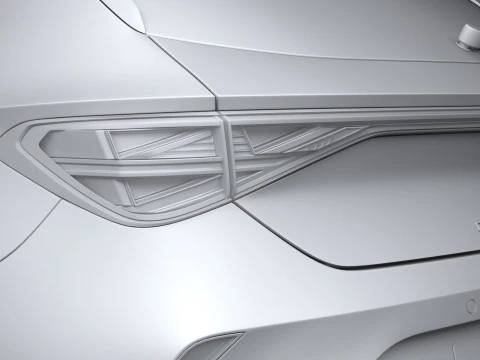 Cupra Leon 2025 3D Model