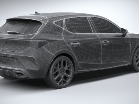 Cupra Leon 2025 3D 模型