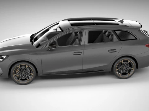 Cupra Leon Sportstourer 2025 3D Model