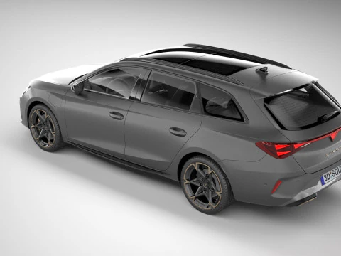 Cupra Leon Sportstourer 2025 3D Model