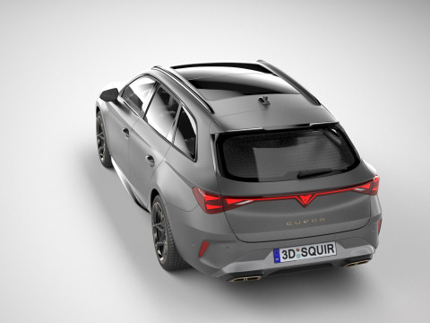 Cupra Leon Sportstourer 2025 3D 모델