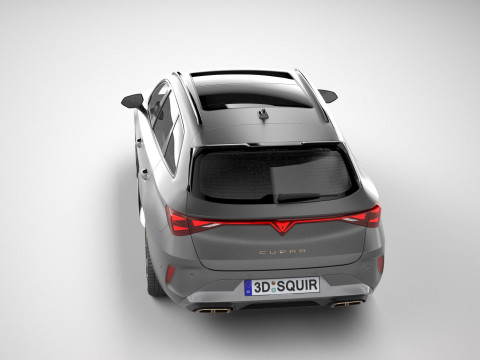 Cupra Leon Sportstourer 2025 3D 모델