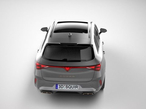 Cupra Leon Sportstourer 2025 3D 모델