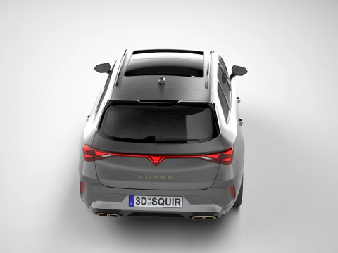 Cupra Leon Sportstourer 2025 3D Model