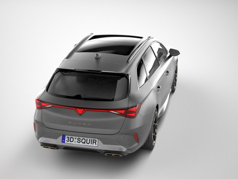 Cupra Leon Sportstourer 2025 3D 모델