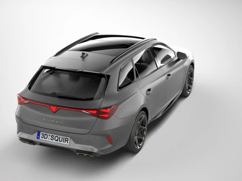 Cupra Leon Sportstourer 2025 3D Model