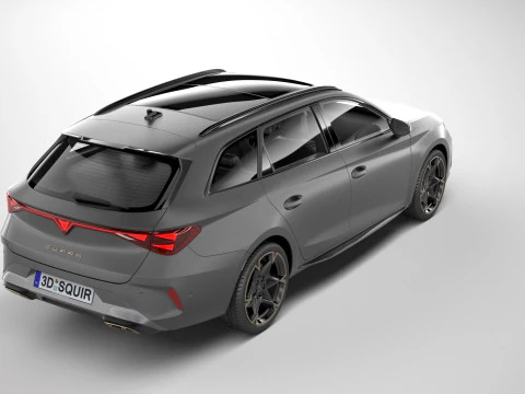 Cupra Leon Sportstourer 2025 3D Model