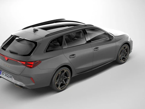 Cupra Leon Sportstourer 2025 3D Model