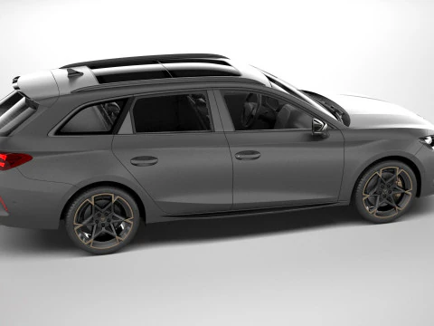 Cupra Leon Sportstourer 2025 3D Model