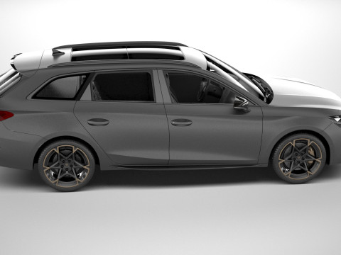 Cupra Leon Sportstourer 2025 3D 모델