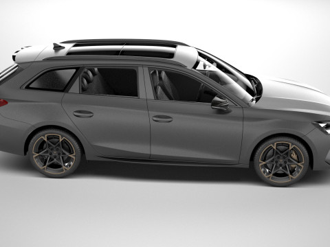 Cupra Leon Sportstourer 2025 3D 모델