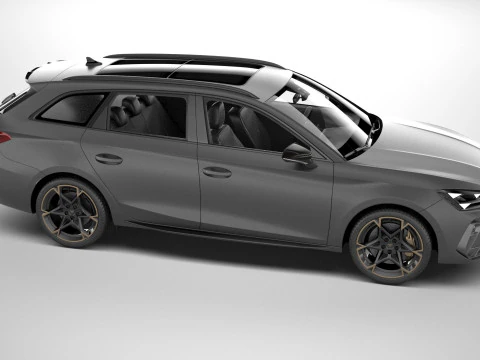 Cupra Leon Sportstourer 2025 3D Model