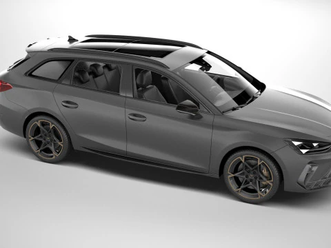 Cupra Leon Sportstourer 2025 3D Model