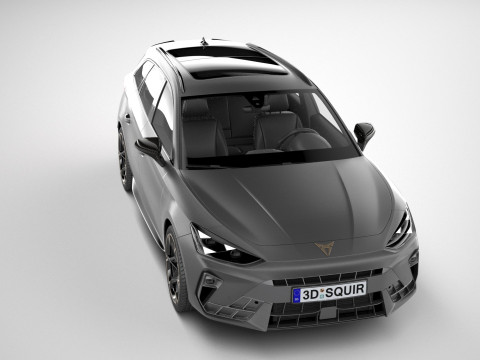 Cupra Leon Sportstourer 2025 3D 모델