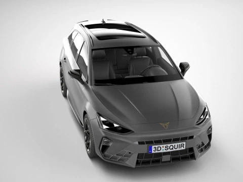 Cupra Leon Sportstourer 2025 3D Model