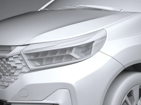 Honda Brio RS 2024 3D Model