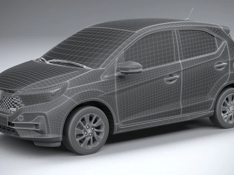 Honda Brio RS 2024 3D Model