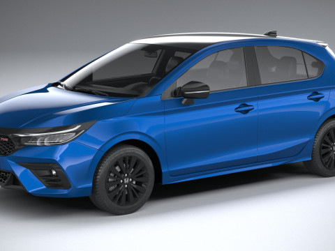 Honda City RS Hatchback 2024 3D Model