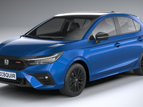 Honda City RS Hatchback 2024 3D Model