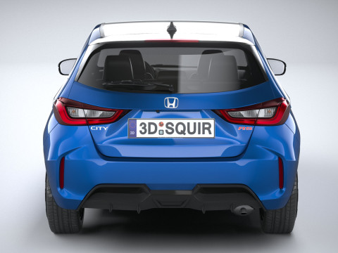 Honda City RS Hatchback 2024 3D Model