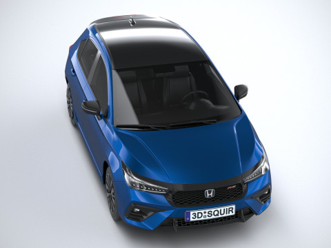 Honda City RS Hatchback 2024 3D Model