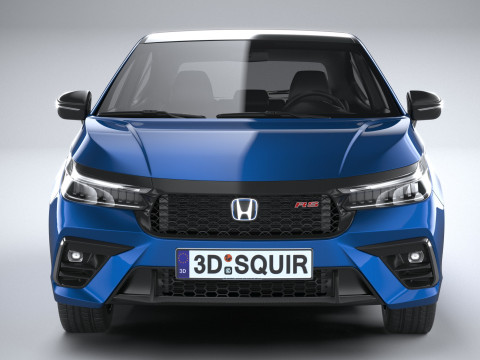 Honda City RS Hatchback 2024 3D Model