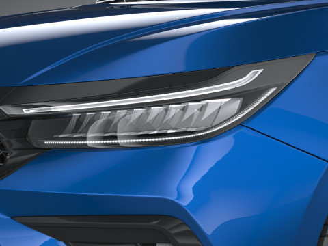 Honda City RS Hatchback 2024 3D Model