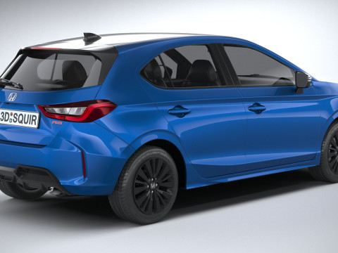 Honda City RS Hatchback 2024 3D Model
