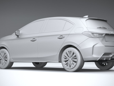 Honda City RS Hatchback 2024 3D Model