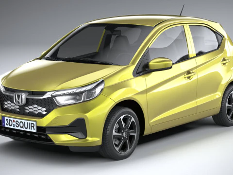 Honda Brio Satya 2024 3D Model