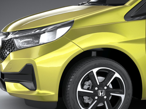 Honda Brio Satya 2024 Modello 3D