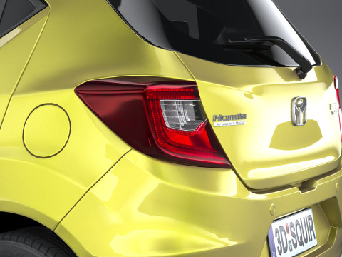 Honda Brio Satya 2024 Modello 3D