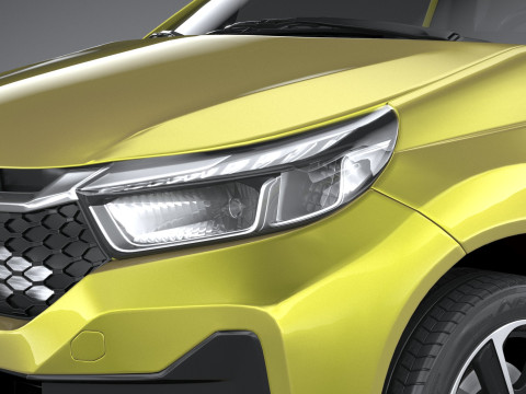 Honda Brio Satya 2024 Modello 3D
