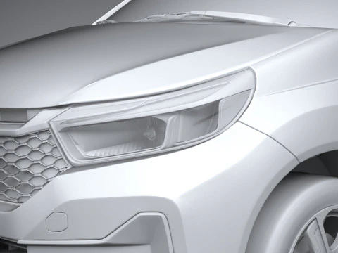 Honda Brio Satya 2024 3D Model