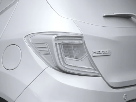 Honda Brio Satya 2024 3D Model