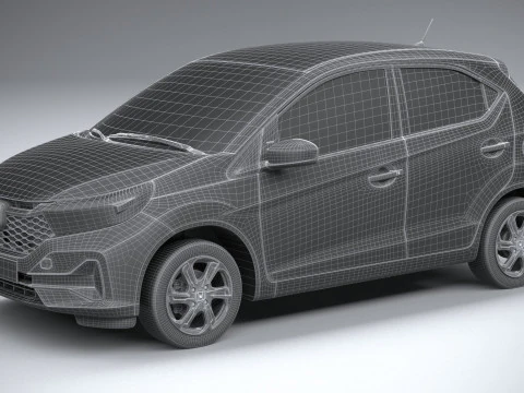 Honda Brio Satya 2024 3D Model