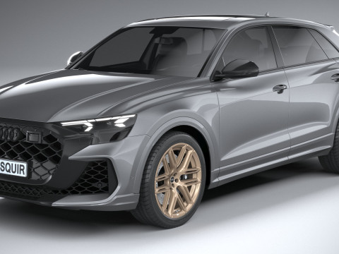 Audi RS Q8 2025 Modelo 3D