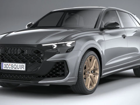 Audi RS Q8 2025 3D Model