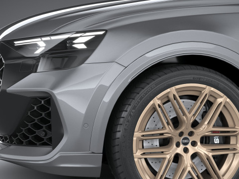 Audi RS Q8 2025 Modelo 3D