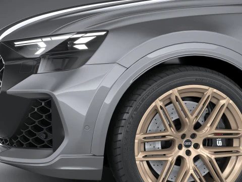 Audi RS Q8 2025 3D Model