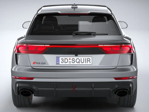 Audi RS Q8 2025 3D Model