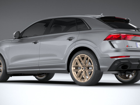 Audi RS Q8 2025 Modelo 3D