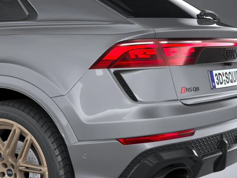 Audi RS Q8 2025 3D Model