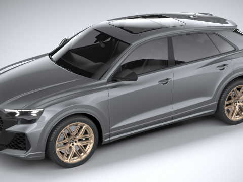 Audi RS Q8 2025 Modelo 3D