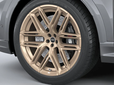 Audi RS Q8 2025 3D Model